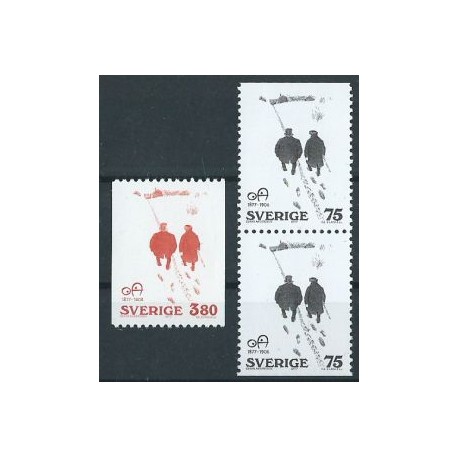 Szwecja - Nr 981 - 82 1977r - Słania