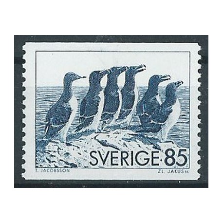 Szwecja - Nr 937 1976r - Ptaki