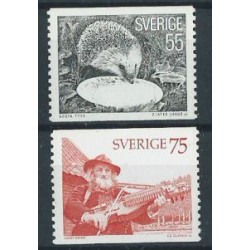 Szwecja - Nr 923 - 24 1975r - Ssaki - Słania