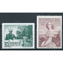 Szwecja - Nr 897 - 98 1975r - Słania