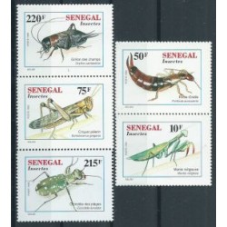 Senegal - Nr 1458 - 62 1997r - Insekty