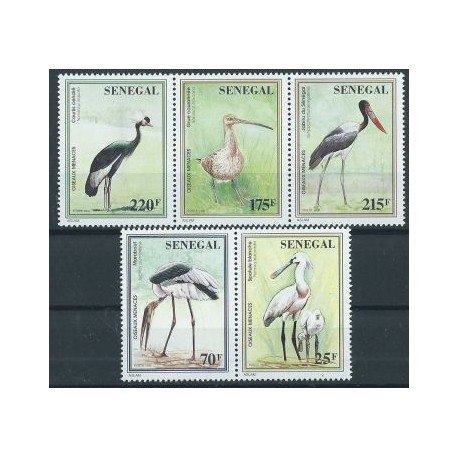 Senegal -  Nr 1463 - 67 1997r - Ptaki