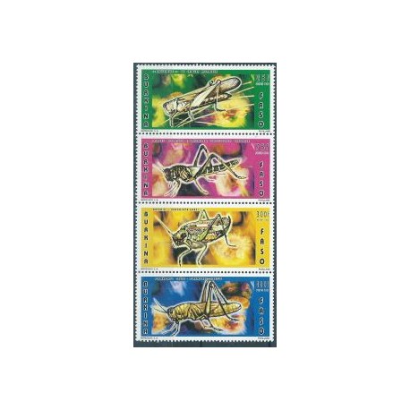 Burkina Faso - Nr 1415 - 18 1996r - Insekty