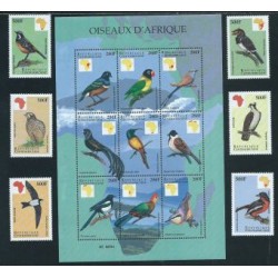 Centralna Afryka - Nr 2165 - 79 1999r - Ptaki