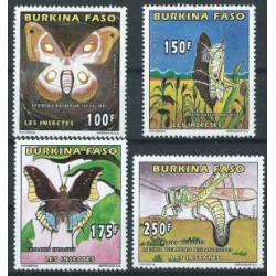 Burkina Faso - Nr - 1419 - 22 1996r - Motyle