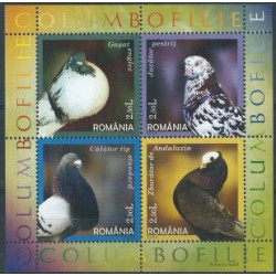 Rumunia - Bl 366 2005r - Ptaki