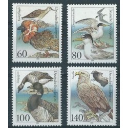 Niemcy - Nr 1539 - 42 1991r - Ptaki