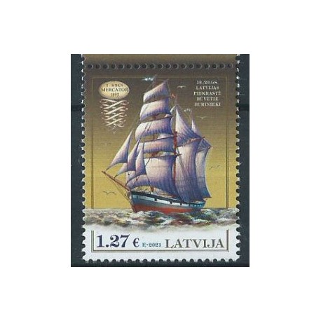 Łotwa - Nr 1122 2021r - Marynistyka