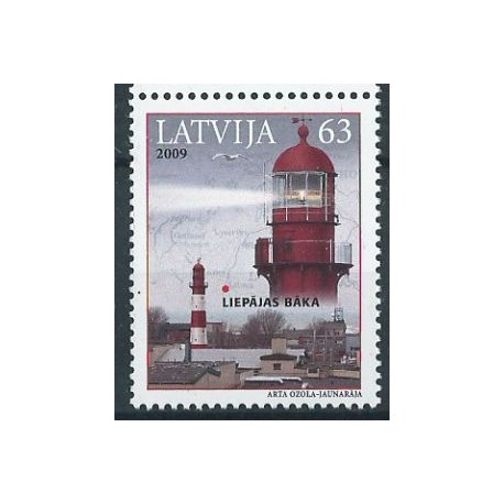 Łotwa - Nr 771 2009r - Latarnia