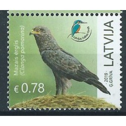 Łotwa - Nr 1082r - 2019r - Ptak