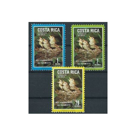 Kostaryka - Nr 1029 - 31 1979r - Ptaki