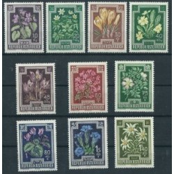 Austria - Nr 868 - 77 1948r - Kwiaty