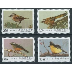 Tajwan - Nr 1922 - 25 1990r - Ptaki