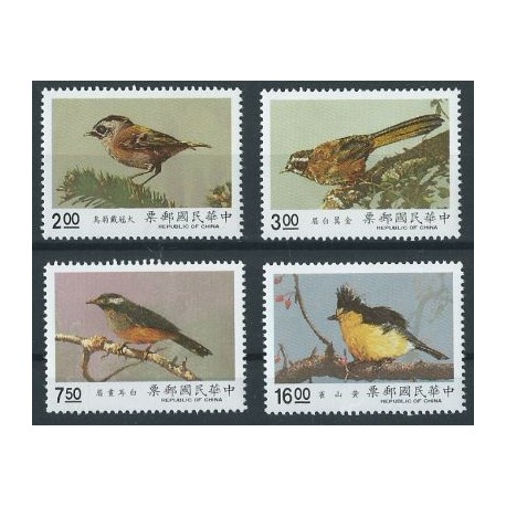 Tajwan - Nr 1922 - 25 1990r - Ptaki