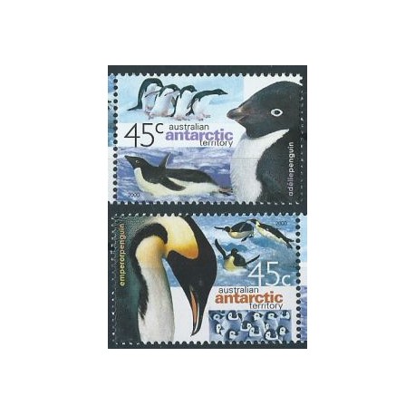 Australian Antarctic Territory - Nr 123 - 24 Pasek 2000r - Ptaki