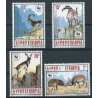 Etiopia - Nr 1385 - 88 1990r - WWF - Ssaki