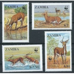 Zambia - Nr 438 - 41 1987r - WWF - Ssaki