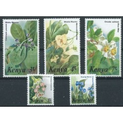 Kenia - Nr 338 - 42 1985r - Kwiaty