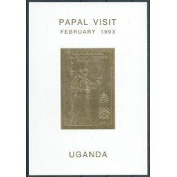 Uganda - Chr 184 1993r - Papież