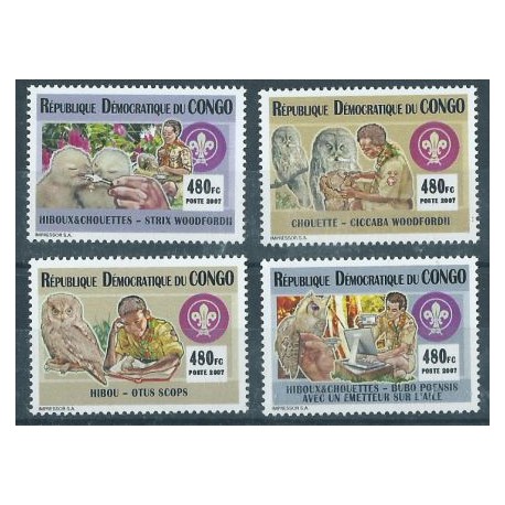 Kongo - Nr 1929 - 32 2008r - Ptaki