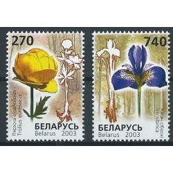 Białoruś - Nr 490 - 91 2003r - Kwiaty
