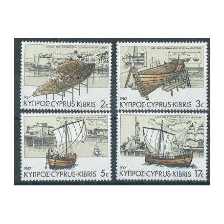 Cypr - Nr 683 - 86 1987r - Marynistyka