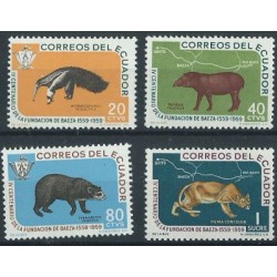 Ekwador - Nr 1021 - 24 1960r - Ssaki