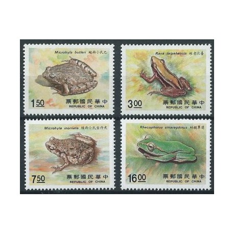 Tajwan - Nr 1815 - 18 1988r - Płazy