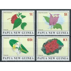 Papua N. G. - Nr 787 - 90 - 1996r- Kwiaty