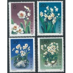 Chiny - Nr 2283 - 86 1990r - Kwiaty