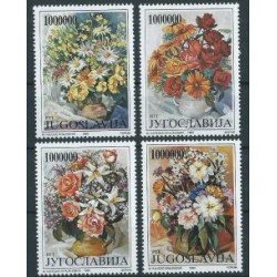 Jugosławia - Nr 2614 - 17 1993r - Kwiaty