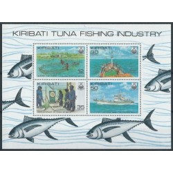 Kiribati - Bl 9 1981r - Ryby - Marynistyka