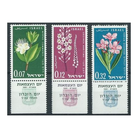 Izrael - Nr 237 - 39 1961r - Kwiaty
