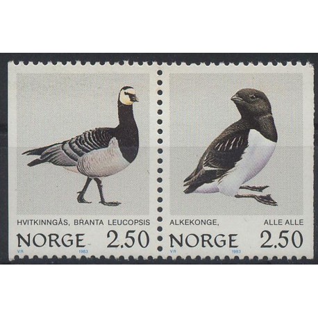 Norwegia - Nr 883 - 84 1983r - Ptaki