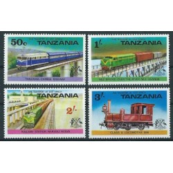 Tanzania - Nr 062 - 65 1976r - Kolej