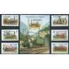 Kambodża - Nr 1899 - 04 Bl 249 1999r - Kolej