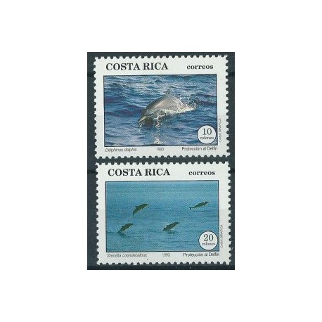 Kostaryka - Nr 1417 - 18 1993r - Ssaki morskie