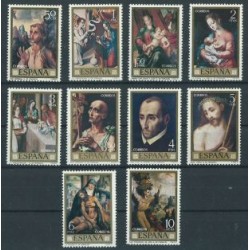Hiszpania - Nr 1849 - 58 1970r - Malarstwo