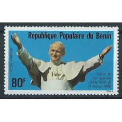 Benin - Nr 277 Chr 26 1982r - Papież