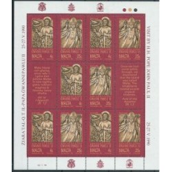 Malta - Nr 841 - 42 Chr 139 1990r - Papież
