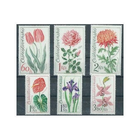 Czechosłowacja - Nr 2147 - 52 1973r - Kwiaty
