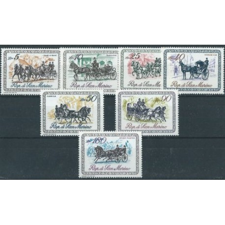 San Marino - Nr 929 - 35 1969r - Konie