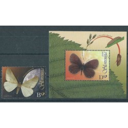 Słowenia - Nr 581 Bl 26 2006r - Motyle