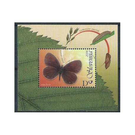 Słowenia - Bl 26 2006r - Motyl
