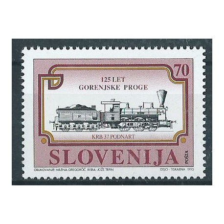 Słowenia - Nr 117 1995r - Koleje