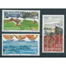 Dania - Nr 1032 - 34 1992r - Ssaki - Ryby