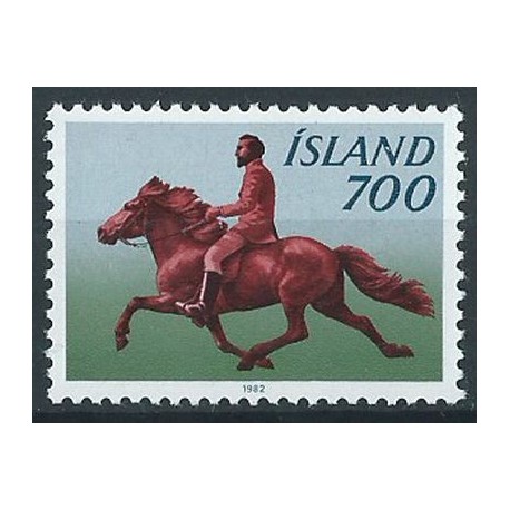 Islandia - Nr 584 1982r - Koń