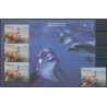 Azory - Nr 470 + Bl 19 1999r -CEPT -  Ssaki morskie -  Kwiaty