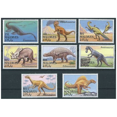 Malediwy - Nr 2149 - 56 1994r - Dinozaury