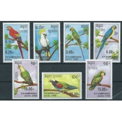 Kambodża - Nr 1016 - 22 1989r - Ptaki